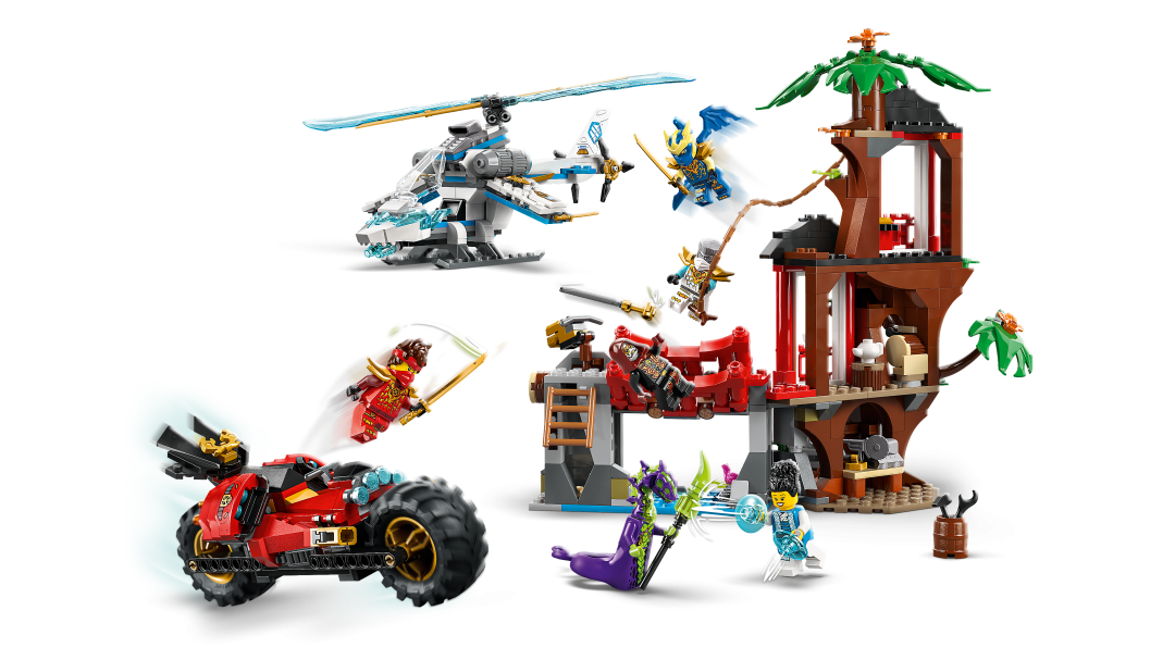71857 | LEGO® NINJAGO® Ninja Vehicle Tree House Battle