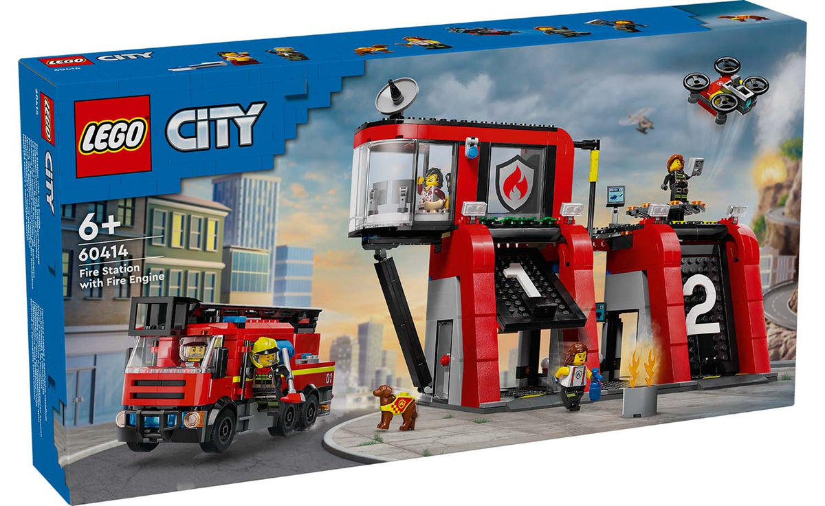 60414 | LEGO® City Fire Station With Fire Truck