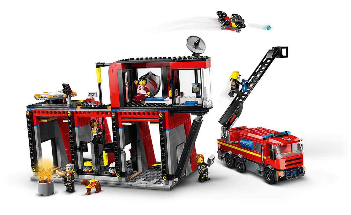 60414 | LEGO® City Fire Station With Fire Truck