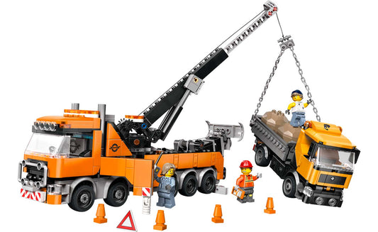 60467 | LEGO® City Heavy-Duty Recovery Tow Truck with Crane