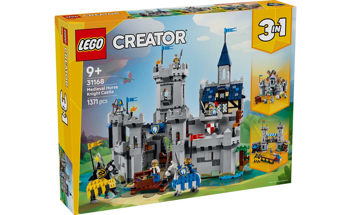 31168 | LEGO® Creator 3-in-1 Medieval Horse Knight Castle