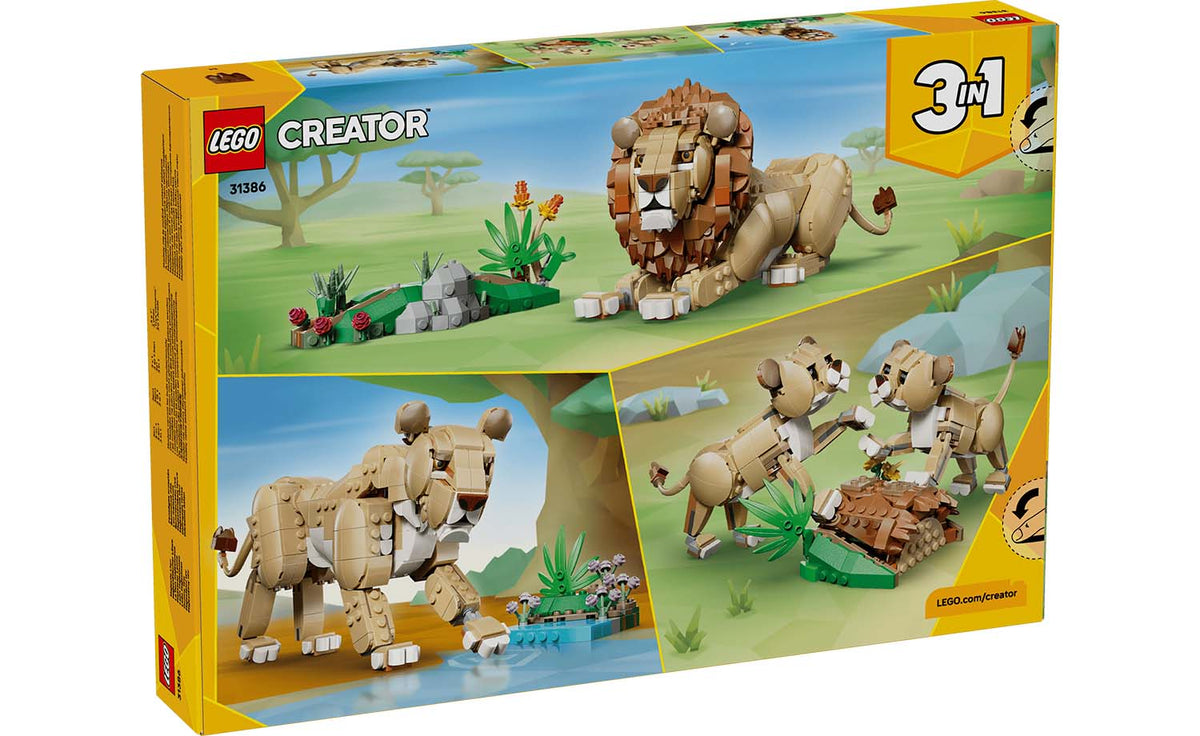 31386 | LEGO® Creator 3-in-1 Wild Animals: Majestic Lion