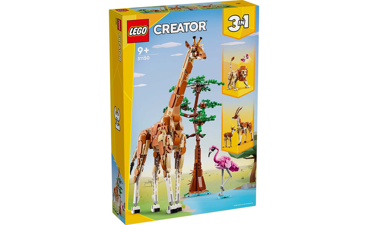 31150 | LEGO® Creator 3-in-1 Wild Safari Animals