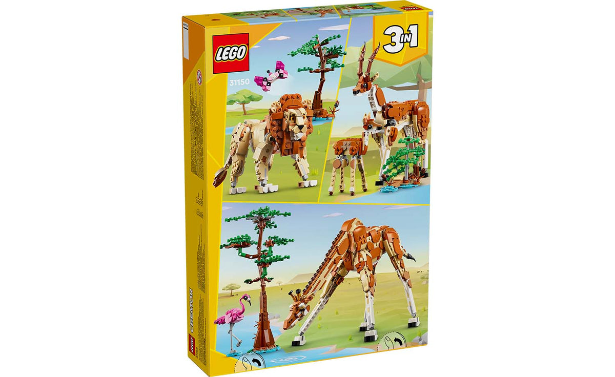 31150 | LEGO® Creator 3-in-1 Wild Safari Animals