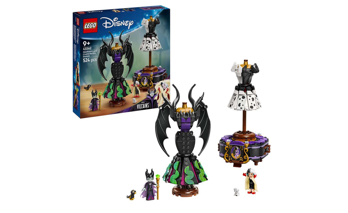 43262 | LEGO® Disney™ Maleficent's and Cruella De Vil's Dresses