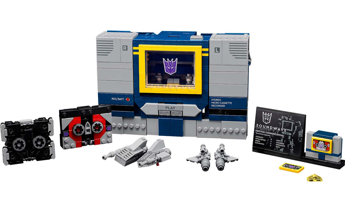 10358 | LEGO® ICONS™ Transformers: Soundwave