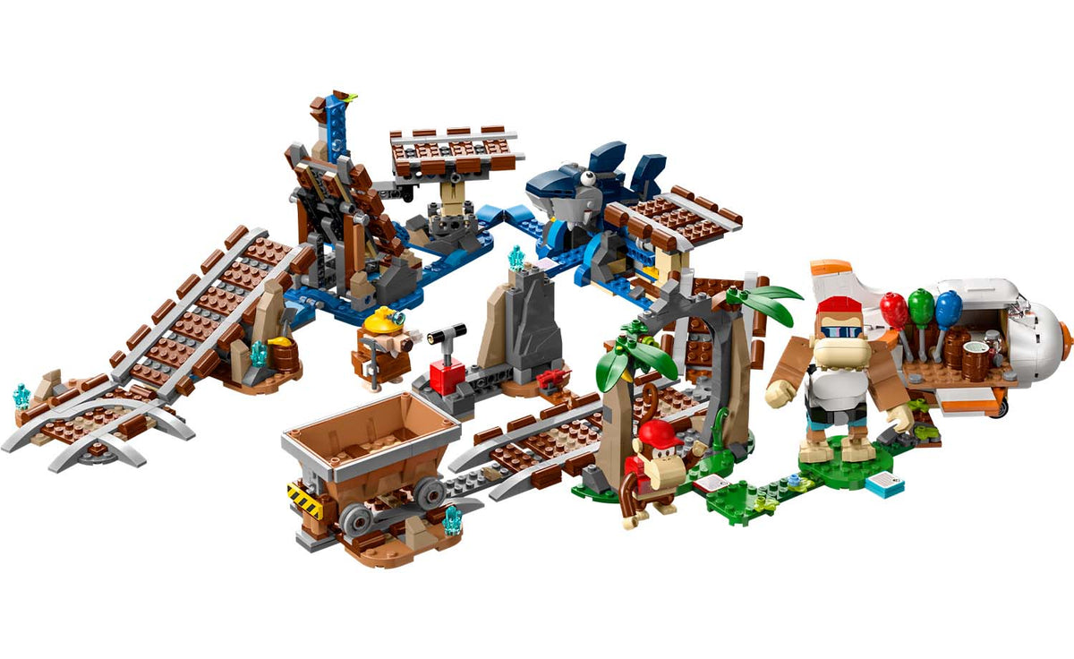 71425 | LEGO® Super Mario™ Diddy Kong's Mine Cart Ride Expansion Set