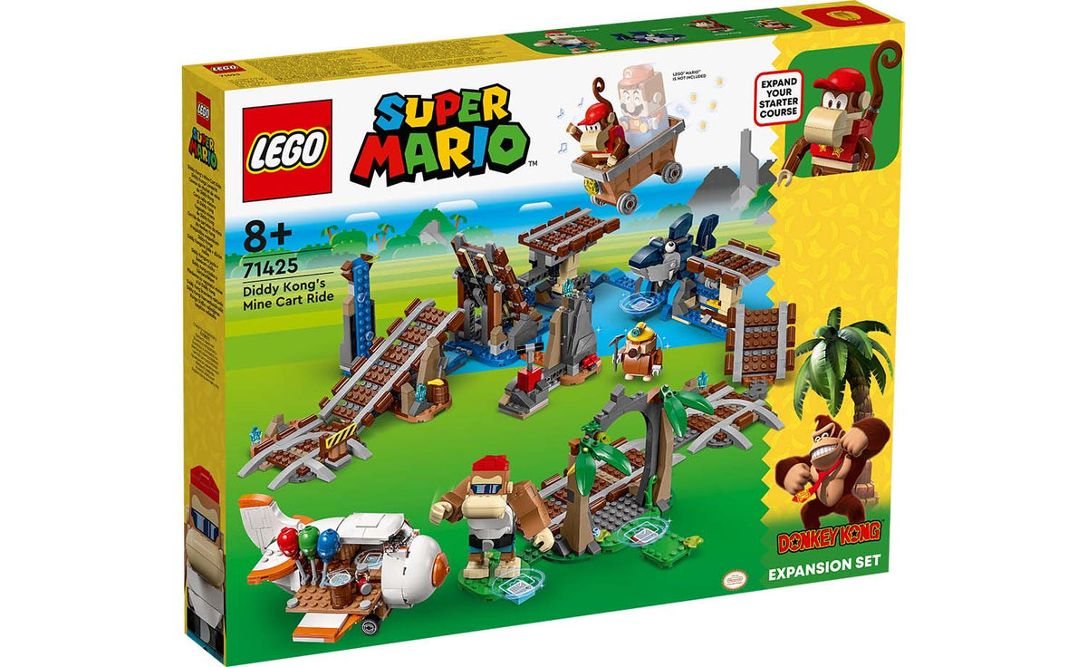 71425 | LEGO® Super Mario™ Diddy Kong's Mine Cart Ride Expansion Set