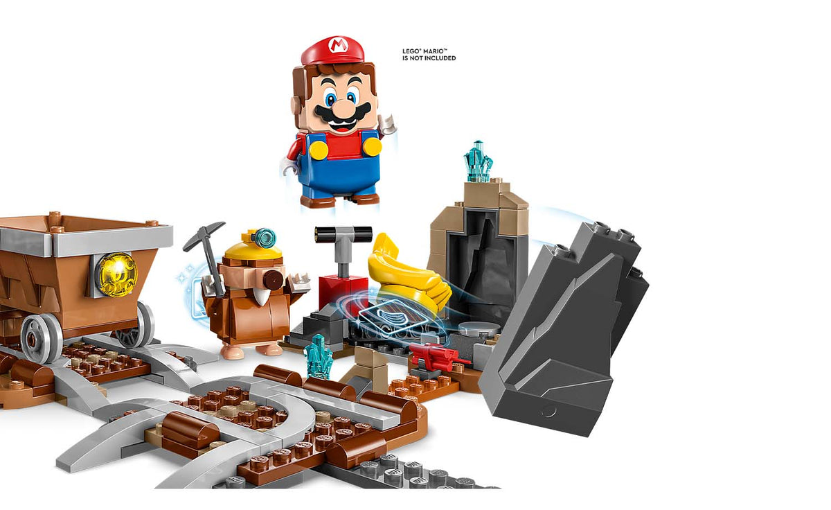 71425 | LEGO® Super Mario™ Diddy Kong's Mine Cart Ride Expansion Set