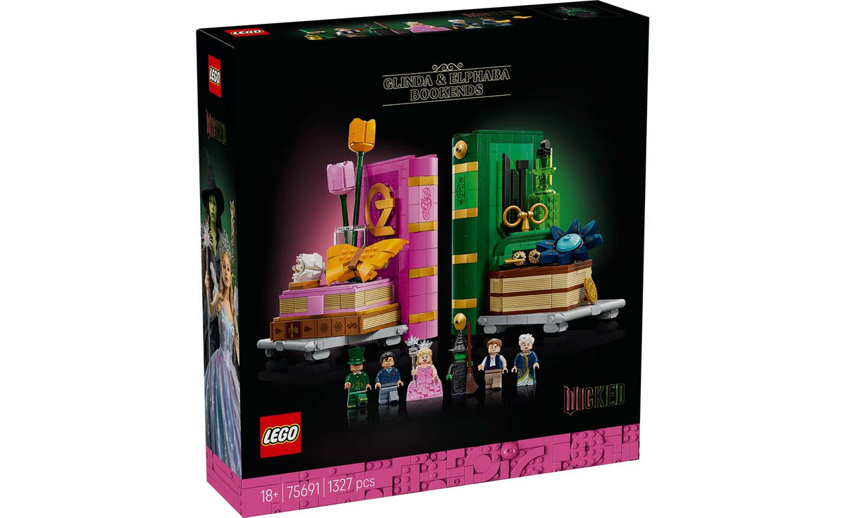 75691 | LEGO® Wicked Glinda & Elphaba Bookends