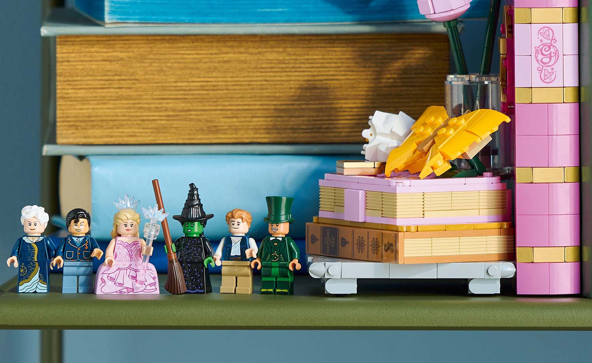 75691 | LEGO® Wicked Glinda & Elphaba Bookends