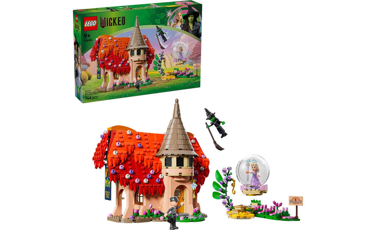 75690 | LEGO® Wicked Glinda & Elphaba Visit Munchkinland